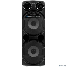 Колонка АС SVEN PS-750, черный (80 Вт, TWS, Bluetooth, FM, USB, microSD, LED-дисплей, 2х4400мА*ч)