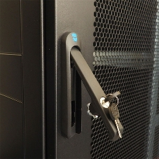 Шкаф серверный напольный ЦМО 48U (800 1000) дверь перфорированная, задние двойные перфорированные, черный Шкаф серверный напольный ЦМО 48U (800 1000) дверь перфорированная, задние двойные перфорированные, черный