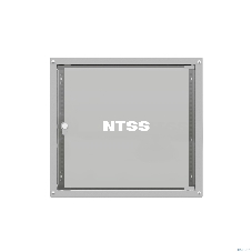 Шкаф коммутационный NTSS LIME (NTSS-WL15U5545GS) настенный 15U 550x450 мм пер. дв. стекл несъемн. бок. пан. 30 кг серый