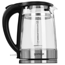Чайник электрический Gorenje K17GDW 743902 черный