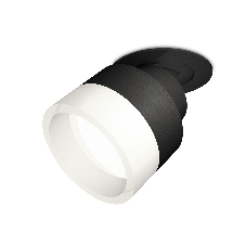 Светильник Ambrella Light XM8102520 SBK/FR черный песок/белый матовый GX53 (A2242, A2106, C8102, N8401)