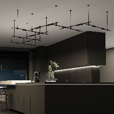 Трековый светильник 85122/01 6W 3000K  (чёрный) Esthetic Magnetic