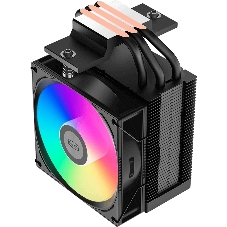Кулер для процессора PCCooler R300 ARGB BK черный 92мм алюминий+медь 2200rpm 30db 4-pin 150W 133мм