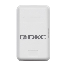 Розетка универсальная DKC RNW1WH 1 порт для модулей Keystone (для модулей форм-фактора A10)