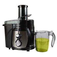 Соковыжималка Kelli KL-5091 чёрный/серебристый, центробежная, 1100 Вт, 1000 мл, механическое
