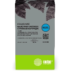 Картридж струйный Cactus CS-L0S70AE №953XL черный (58 мл) для HP OJ Pro 7740/8210/8218/8710/8715