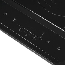 Плита настольная электрическая Hyundai HYC-0107 чёрный, 3.5 кВт, индукция, конфорки - 2, стеклокерамика, сенсор