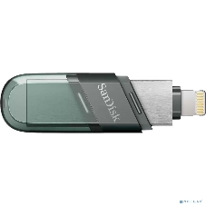 Флешка USB Sandisk 32Gb iXpand Flip SDIX90N-032G-GN6NN USB3.1 зеленый/серебристый