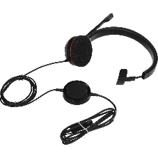 Гарнитура Jabra Evolve 20 MS Mono чёрный, проводная