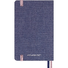 Блокнот Moleskine LIMITED EDITION SAKURA LESU08MM710BOX Pocket 90x140 мм, обложка текстиль, 160 страниц, линейка, подарочная коробка, синий, 2025