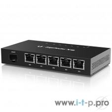 Маршрутизатор UBIQUITI ER-X-SFP 5x Ethernet, 1x SFP, раздача PoE