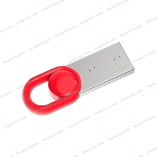Флешка USB Netac UM2 (NT03UM2N-032G-32RE), 32Gb, USB 3.0, R/W 130/50, серебристый/красный