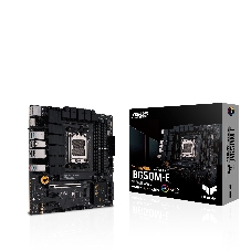 Материнская плата ASUS TUF GAMING B650M-E, AM5, AMD B650, 4xDDR5, 4xSATA, 2xM.2, 1xPCIe 4.0 x16, 2xPCIe x1, 2xDP, 1xHDMI, 1x 2.5Gb LAN, 1xUSB-A 3.2 Gen 2, 2xUSB-A 3.2 Gen 1, 4xUSB 2.0, 1xUSB-C 3.2 Gen 2, 3x3.5 мм, 7.1, mATX