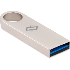 Флешка USB Digma DRIVE3 (DGFUL128A30SR), 128Gb, USB 3.0, R/W 70/30, серебристый