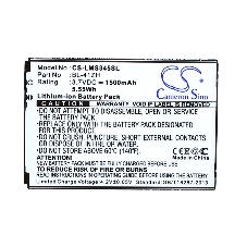 Аккумулятор CameronSino CS-LMS345SL BL-41ZH для LG L Fino D295, LG X220DS 3.7V, 1500mAh, 5.55Wh