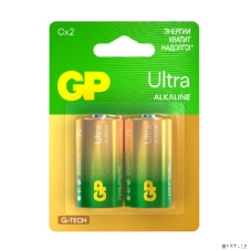 Алкалиновые батарейки GP Ultra Alkaline G-Tech 14А типоразмера C - 2 шт. на блистере