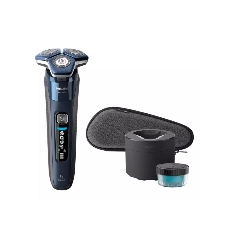 Электробритва роторная Philips S7885/50 реж.эл.:3 питан.:аккум. синий
