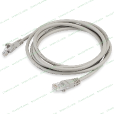 Патч-корд KingPrice KP-PC-c5e-2m-g UTP 4 пары cat.5e CCA molded 2м серый RJ-45 (m)-RJ-45 (m)