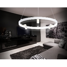 Светильник Ambrella light FL5281/1+3 WH белый 50W 3000K/4200K/6400K+4200K D500*1200 (ПДУ ИК)