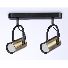 Светильник Ambrella light TA13194/2 BK/SB черный/бронза GU10/2 max 12W 260*100*195