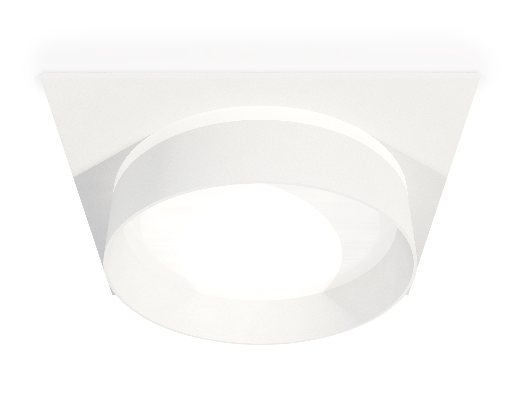 Комплект встраиваемого светильника Ambrella light XC8061020 SWH/FR белый песок/белый матовый GX53 (C8061, N8461)