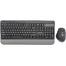 Комплект клавиатура+мышь Oklick S290W беспроводной, USB, 1600 DPI, чёрный