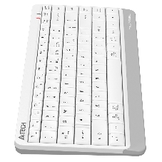 Клавиатура беспроводная A4Tech Fstyler FBK11 USB, Bluetooth/Радиоканал, белый/серый
