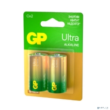 Алкалиновые батарейки GP Ultra Alkaline G-Tech 14А типоразмера C - 2 шт. на блистере