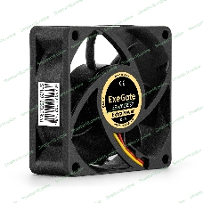 Вентилятор для корпуса ExeGate ExtraPower EP07025S3P черный, 70 мм, 4800 об/мин, 46.2 дБ, 3 pin