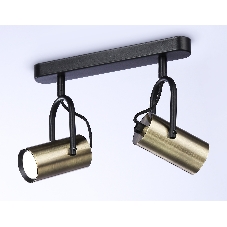 Светильник Ambrella light TA13194/2 BK/SB черный/бронза GU10/2 max 12W 260*100*195