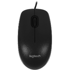 Мышь проводная Logitech M90 черный/серый, 1000 dpi, USB, кнопки - 3