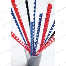 Пружины для переплета пластиковые Fellowes FS-53456 8мм красная, 100 шт.