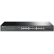 Коммутатор TP-Link TL-SG2428P JetStream гигабитный Smart коммутатор на 24 порта PoE+ и 4 SFP-слота SMB