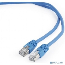 Патч-корд UTP Cablexpert cat.5e 0.25м, литой, многожильный, синий