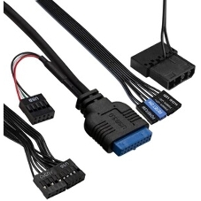 Компьютерный корпус Minitower ExeGate mEVO-9302-NPX400 (mATX, БП 400NPX с вент. 12см, 2*USB+1*USB 3.0, HD аудио, черный, с RGb подсветкой)