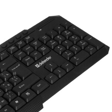 Комплект клавиатура+мышь Defender Jakarta C-805 беспроводной, USB, 1600 DPI, чёрный