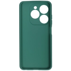 Чехол (клип-кейс) BoraSCO для Tecno Spark 20/20C/Go 2024/Pop 8 Microfiber Case зеленый опал
