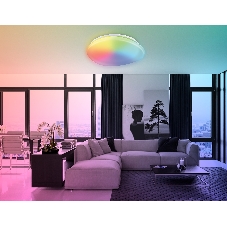 Светодиодный светильник Ambrella light FZ1610 FR матовый IP20 40W 3000-6500K+RGB 410*100 (ПДУ ИК)