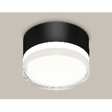 Светильник Ambrella Light XS8102023 SBK/FR/CL черный песок/белый матовый/прозрачный GX53 (C8102, N8399)