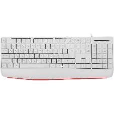Клавиатура проводная Defender Atom HB-546, USB, белый