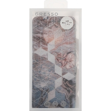 Чехол (клип-кейс) Gresso Meridian, для Honor 50 Lite, золотистый/синий gr17aaae8878