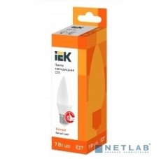 Лампа светодиодная IEK LLE-C35-7-230-30-E27 ECO C35 свеча 7Вт 230В 3000К E27
