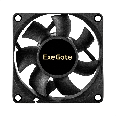 Вентилятор для корпуса ExeGate ExtraPower EP07025S3P черный, 70 мм, 4800 об/мин, 46.2 дБ, 3 pin