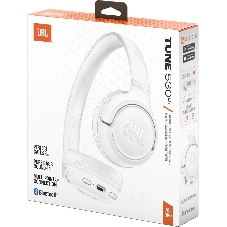 Беспроводные наушники JBL Tune 530BT белый, накладные, Bluetooth, складная конструкция