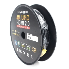 Активный оптический кабель Cablexpert HDMI, 50м, v2.0, 19M/19M, AOC Premium Series, позол.разъемы, экран, коробка
