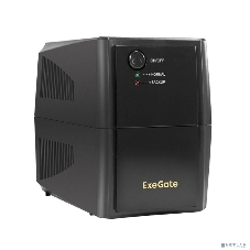 Источник бесперебойного питания ExeGate SpecialPro UNB-500.LED.AVR.2SH 500VA/300W, LED, AVR, 2*Schuko, черный