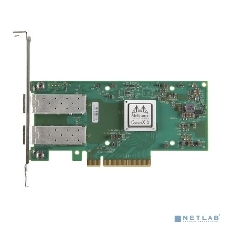 Сетевая карта ConnectX®-5 EN network interface card, 25GbE dual-port SFP28, PCIe3.0 x8, tall bracket, ROHS R6