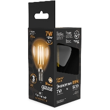 Лампа светодиодная Filament Шар E14 7Вт 2700К Gauss 105801107