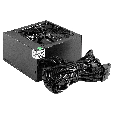 Блок питания 450W ExeGate 80 PLUS Bronze 450PPH-OEM (ATX, APFC, КПД 88% (80 PLUS Bronze), 12cm fan, 24pin, (4+4)pin, 2xPCI-E, 3xSATA, 3xIDE, black, RTL)