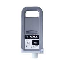 Картридж струйный Sakura 9820B001 (PFI-707MBK pigment) для Canon, матовый черный, 700 мл.